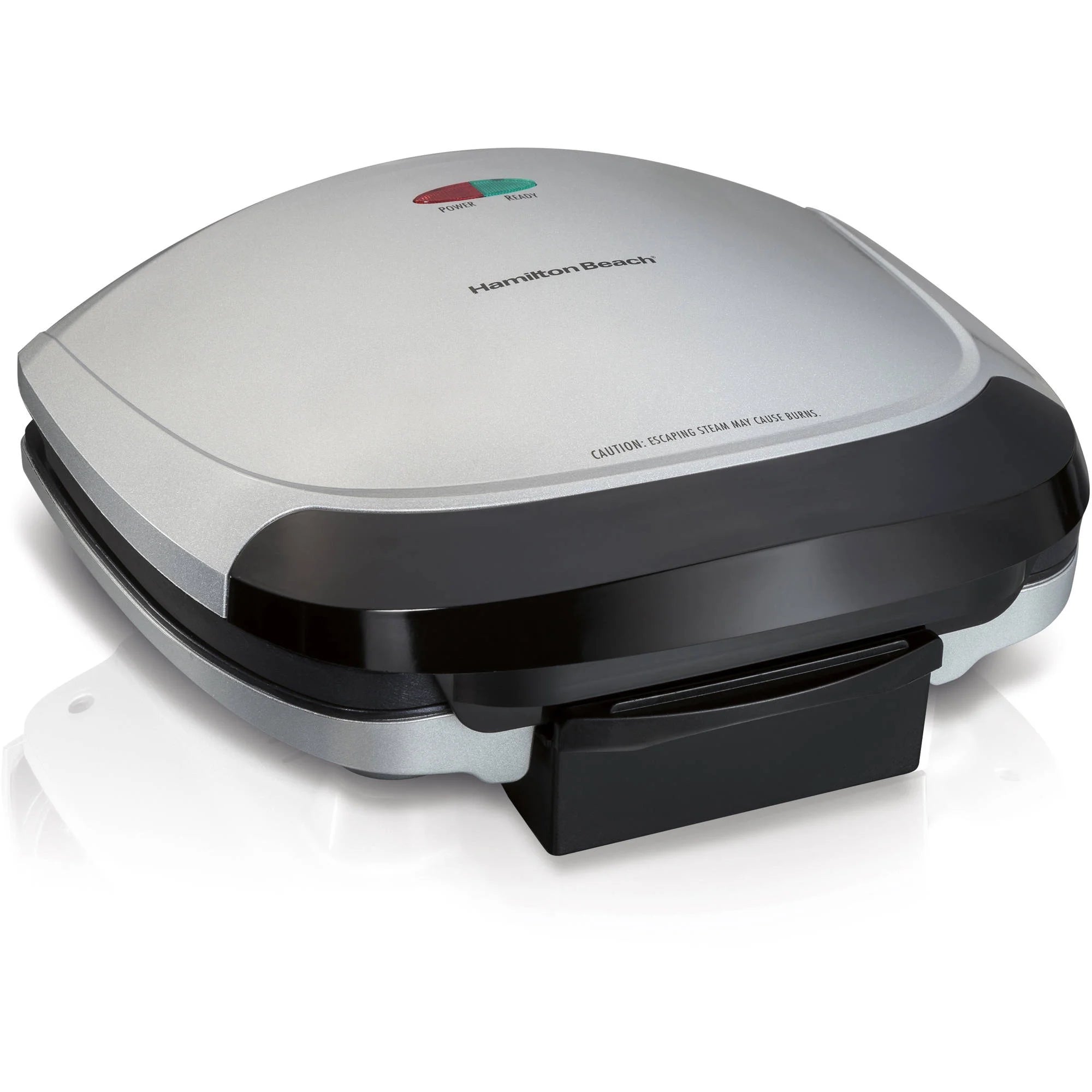 Electric Indoor Grill, 6-Serving, 90 sq.in. Nonstick Stainless Steel Q2461