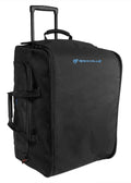 Rockville Rolling Travel Case Speaker Bag with Handle and Wheels G7579