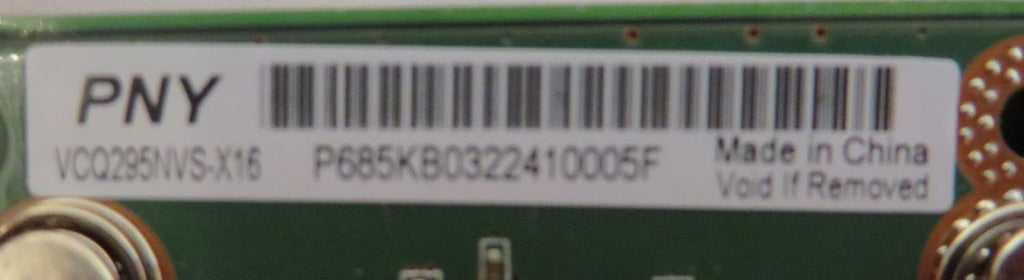 PNY Quadro NVS 295 256MB DDR3 2DisplayPort PCI-Express x16 Low Profile Video Card U4187