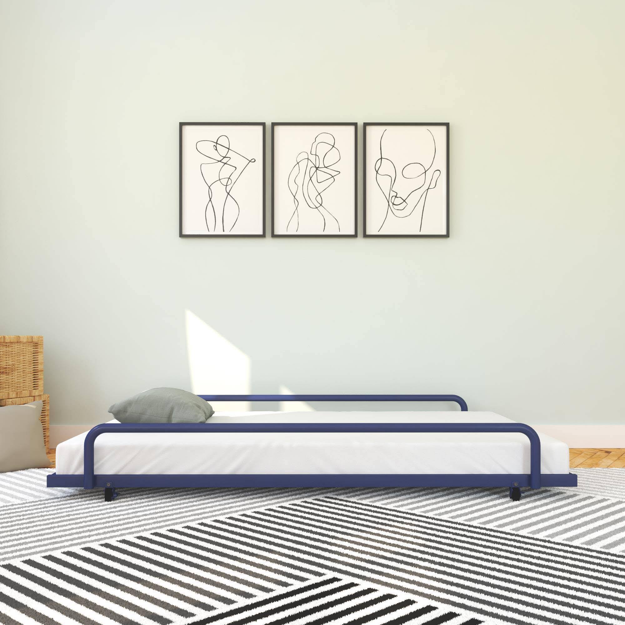 Blue Twin Trundle for Daybed F5685