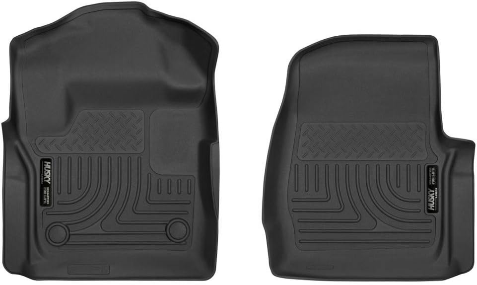 Black Floor Liners for Ford F250/F350 2017-2020 Y383136