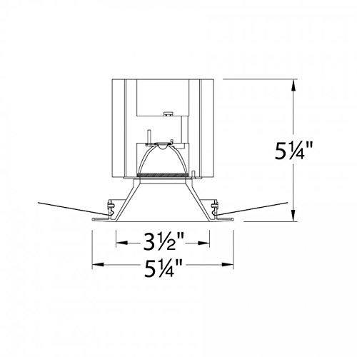 Brushed Nickel LED High Output Trim W547072