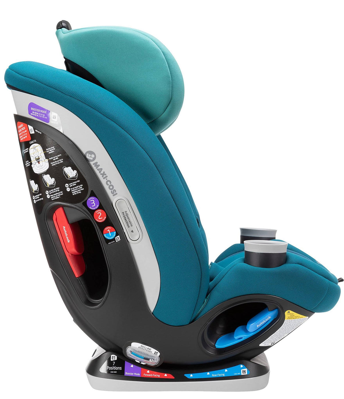 All-in-One Convertible Car Seat - Blue Opal L742