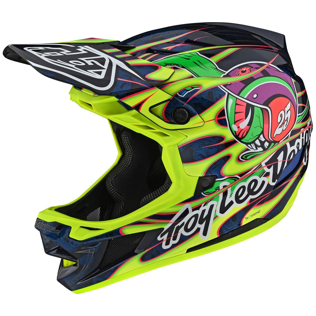 Eyeball Flo Yellow XL Composite Helmet Z507615