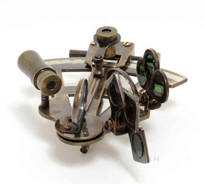 Nautical Sextant in Wood Box G92549