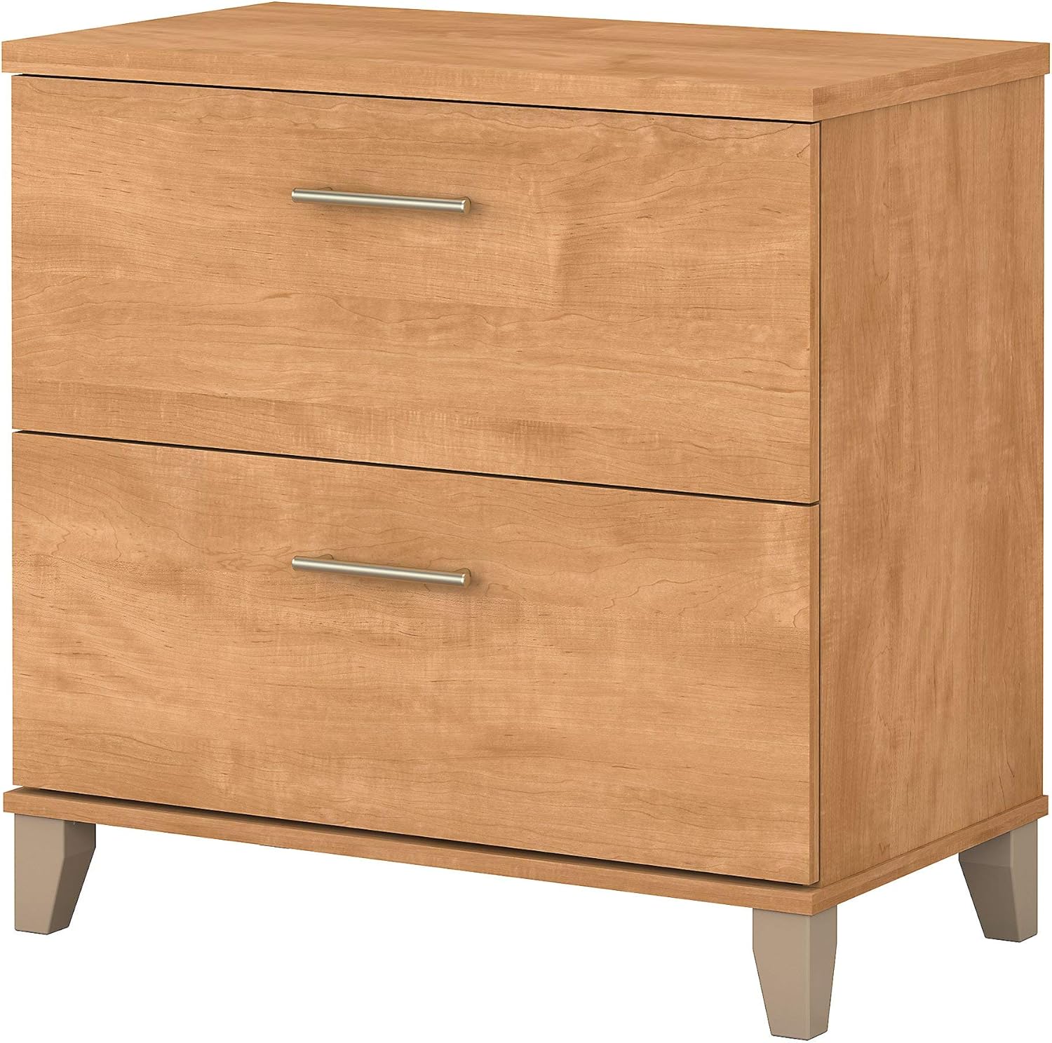 2 Drawer Lateral File Cabinet Mocha Cherry N117
