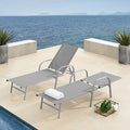 Grey Reclining Single Chaise X852960