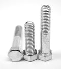 7/8x22-14 x 4x22 Fine Thread Grade 5 Hex Cap Screw Medium Carbon Steel Zinc Plated G58056