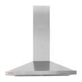 Stainless Steel Wall Mount Range Hood with 3-Speed Exhaust Fan, 30 in. J543