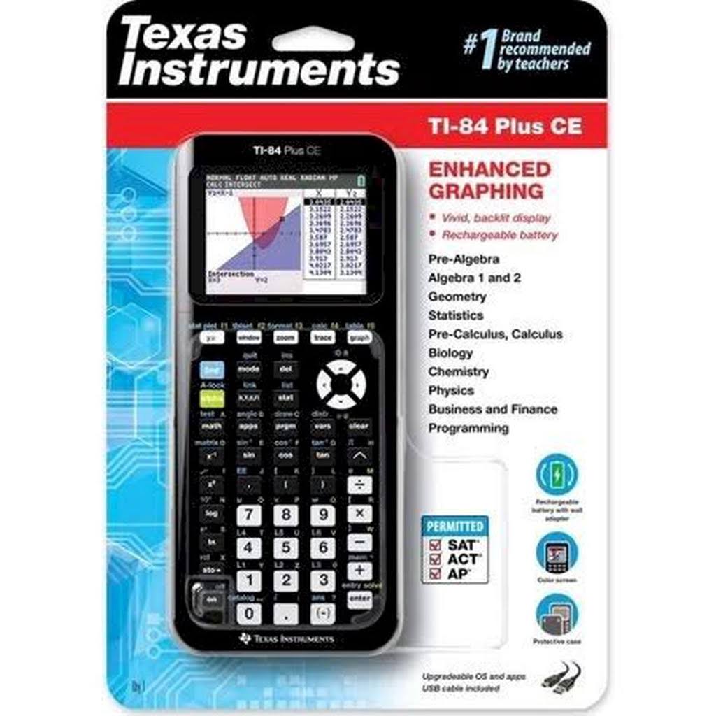 Black Graphing Calculator X353411