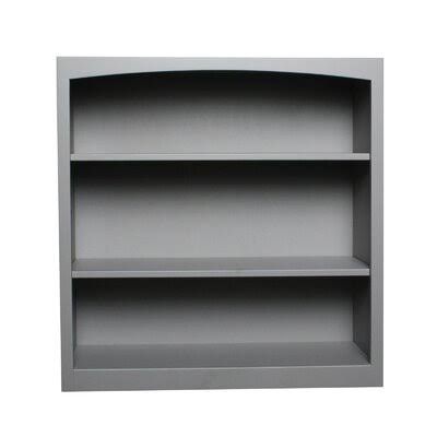 Storm Gray Wood Standard Bookcase L7374