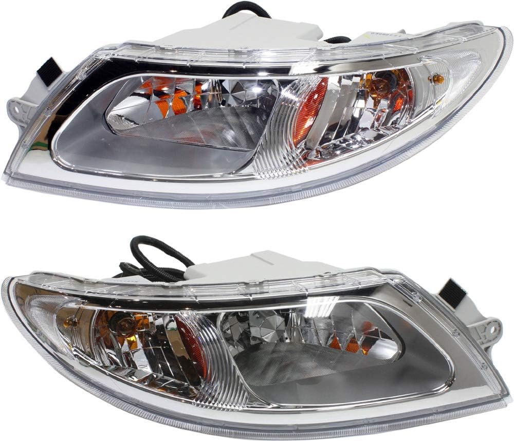 Headlight Set Halogen With bulb(s) F63197