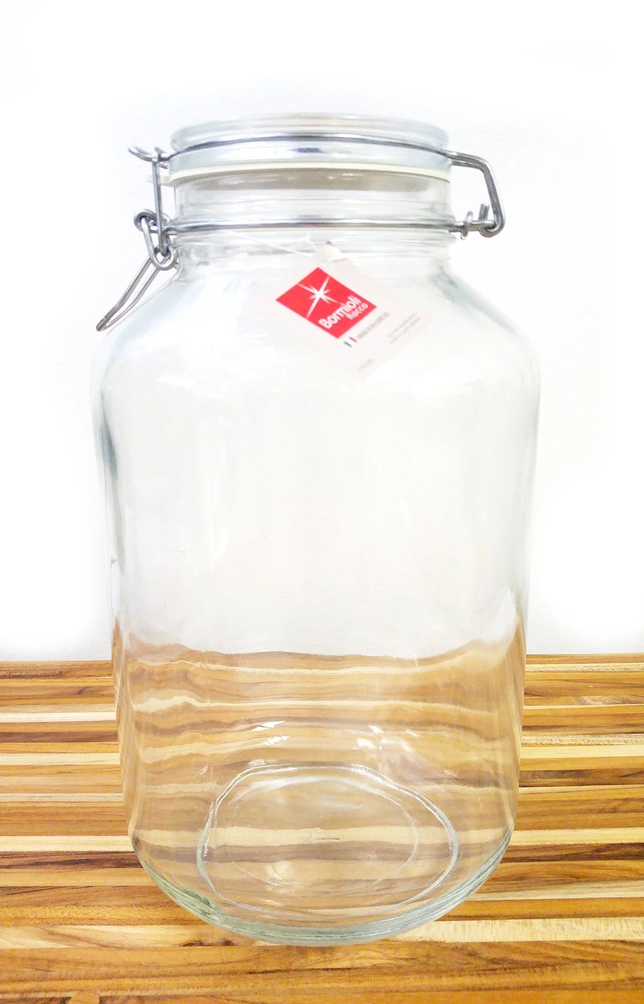 4L Swing Top Glass Jar R69389