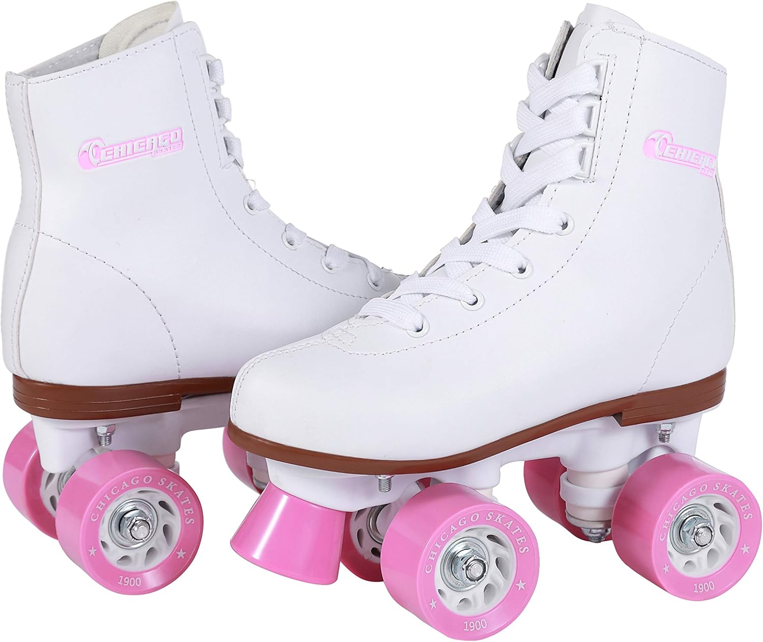 White Youth Quad Roller Skates Z9281