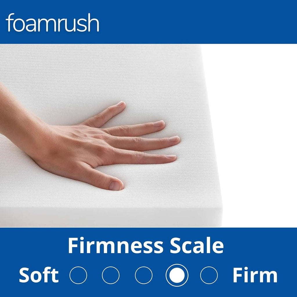 18" x 82" Cool Gel Memory Foam Bench Cushion Replacement H135