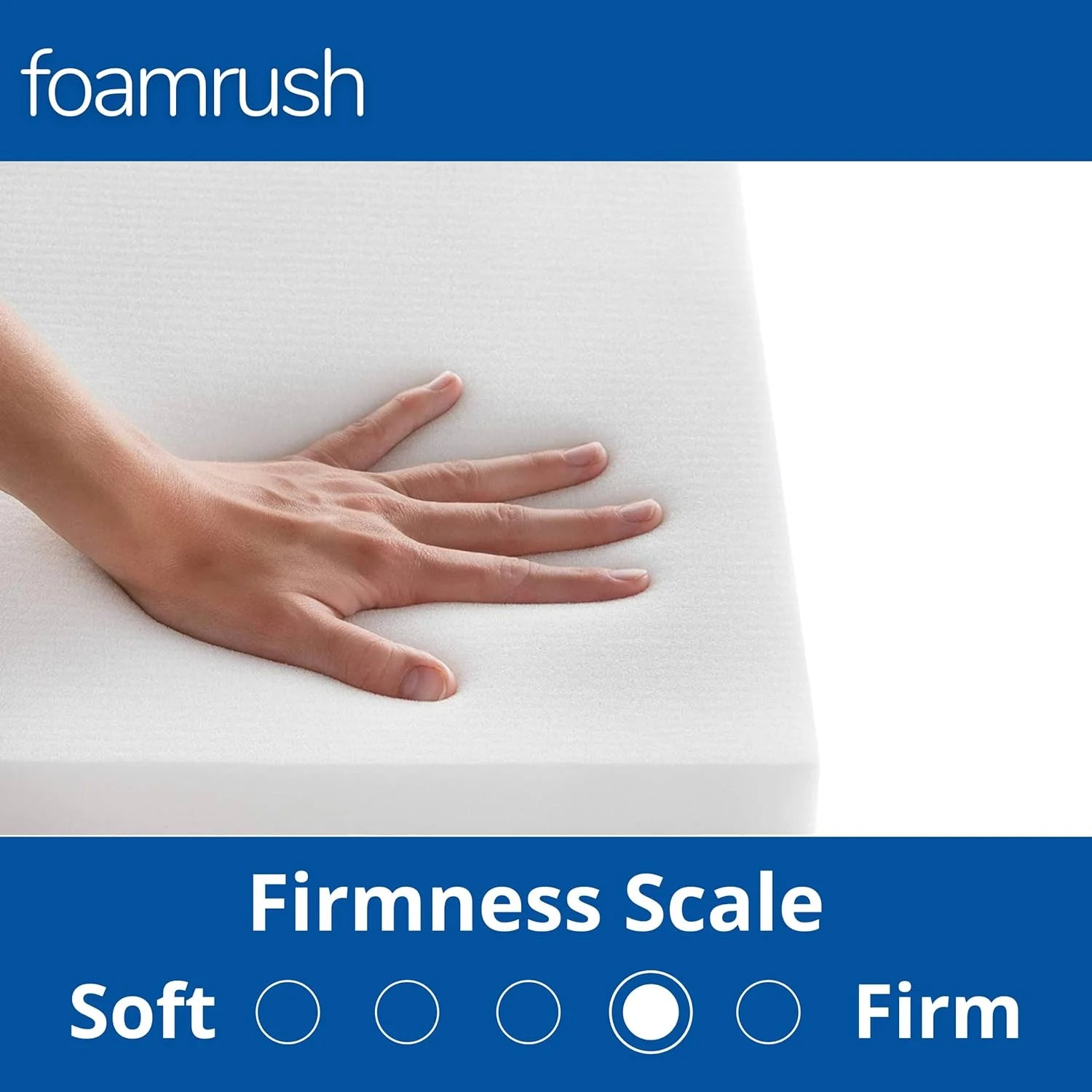 18" x 82" Cool Gel Memory Foam Bench Cushion Replacement H135