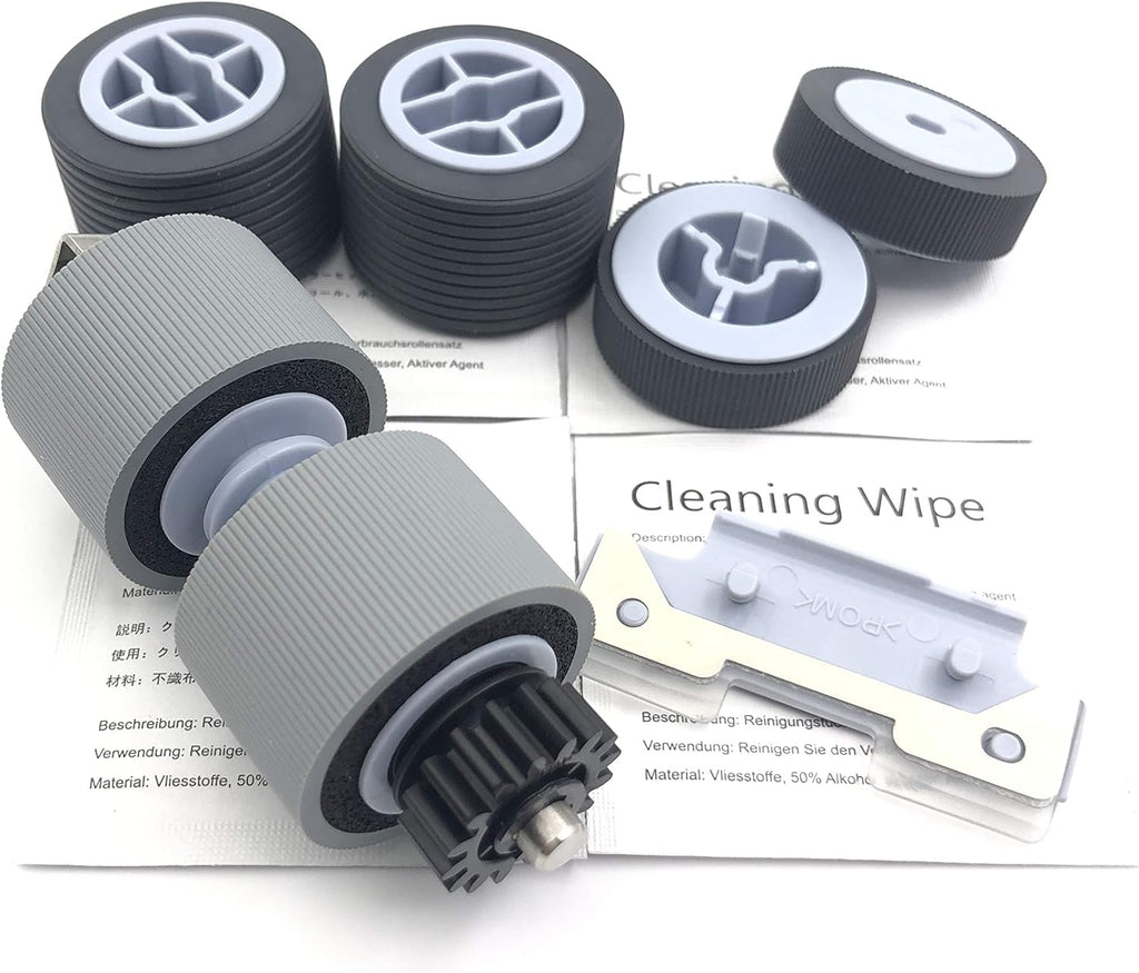 Pick Roller Set Separator Roller Set Brake Roller Separation Pad Pack of 2 W605598