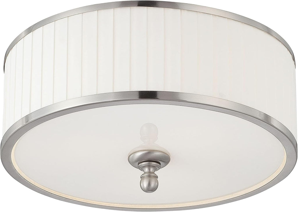 Brushed Nickel Two Light Vanity J8310