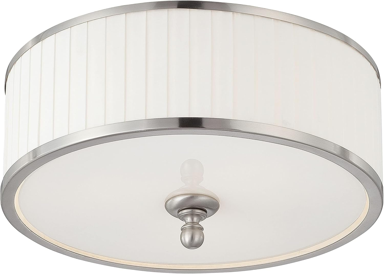 Brushed Nickel Two Light Vanity J8310