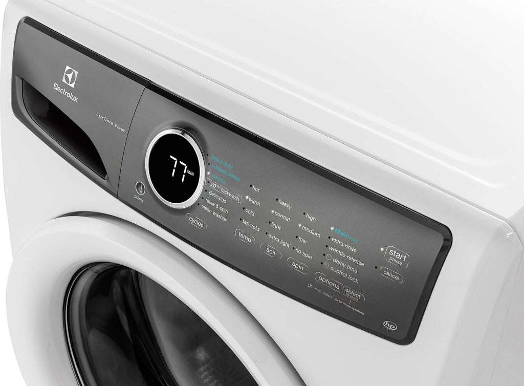 27" Front Load Washer with 4.3 cu. ft. Capacity in White J108