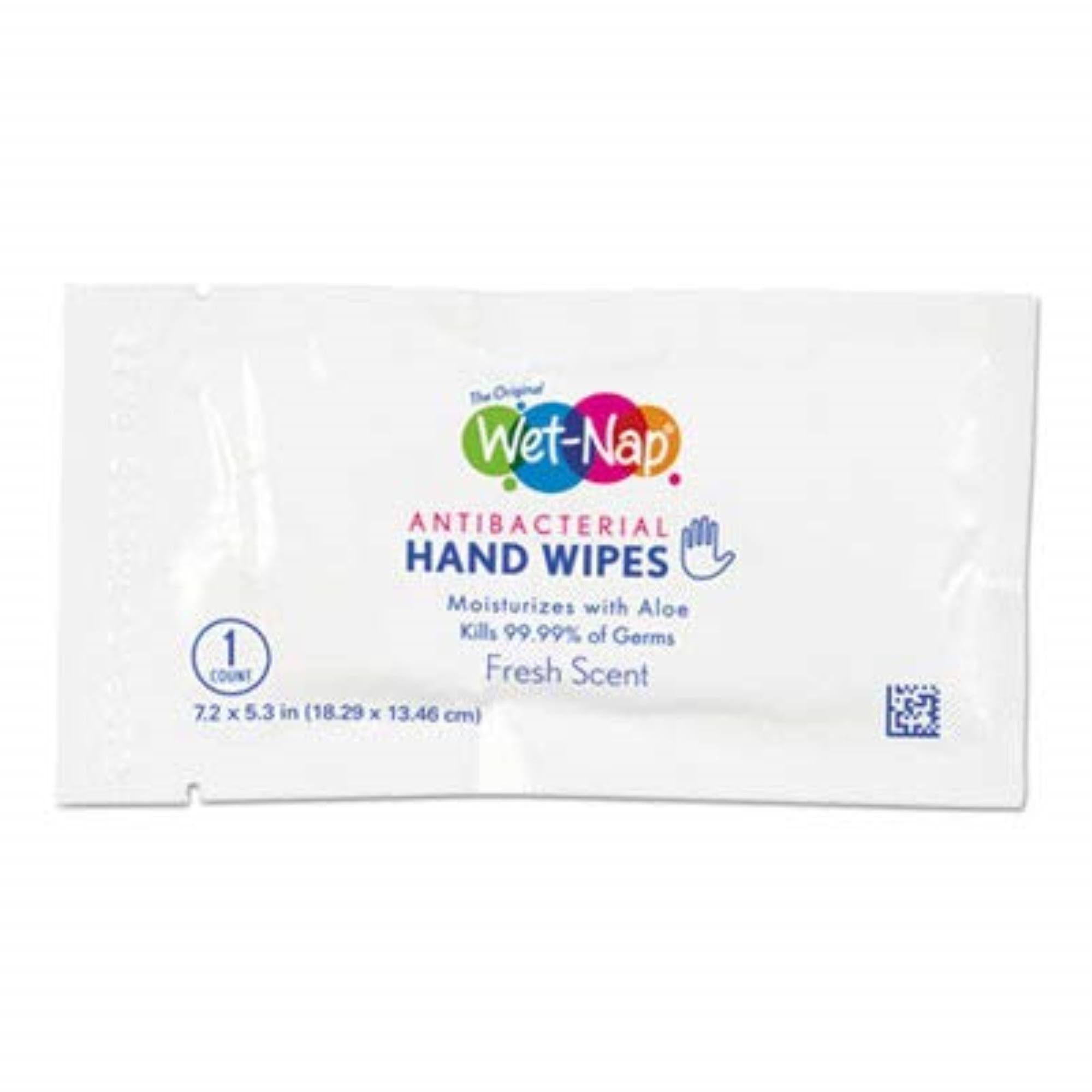 Wet-Nap Premoistened Towelettes, White, 100/Pack G4563