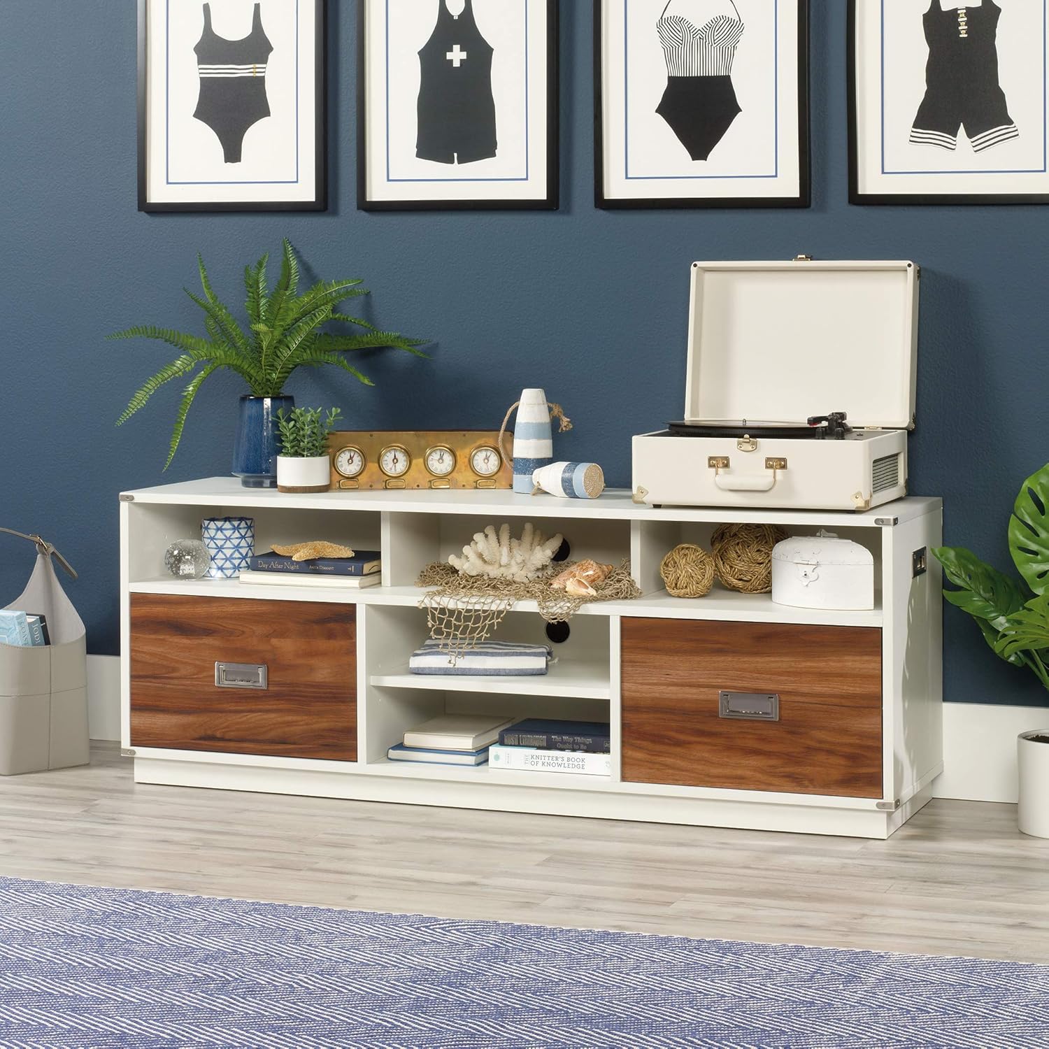 Pearl Oak Finish Credenza M500879
