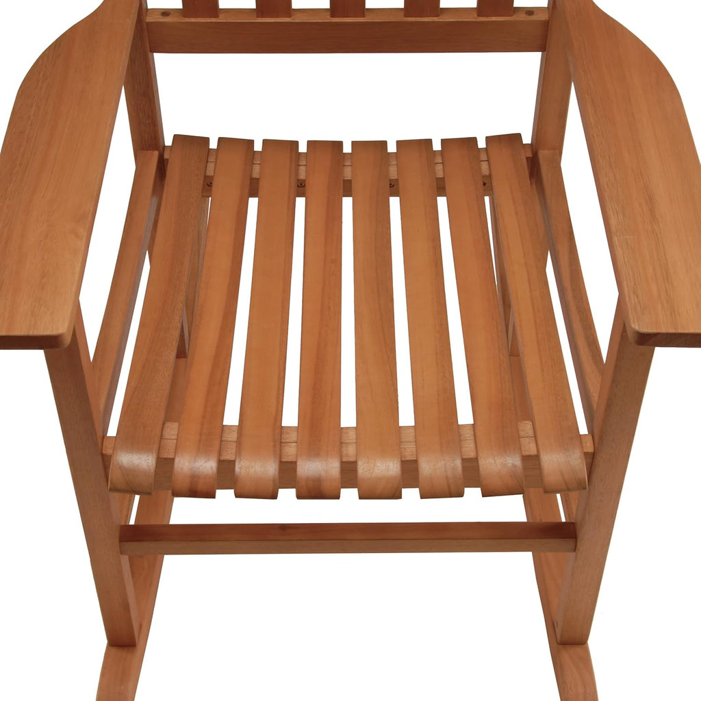 Eucalyptus Wood Patio Rocking Chair V1549