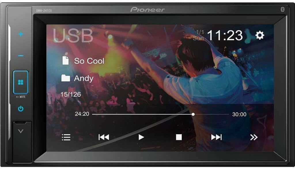 2-DIN Touchscreen Car Stereo with Backup Camera N831391
