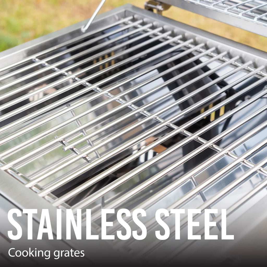 Stainless Steel 2 Burner Tabletop Propane Gas Grill N531888