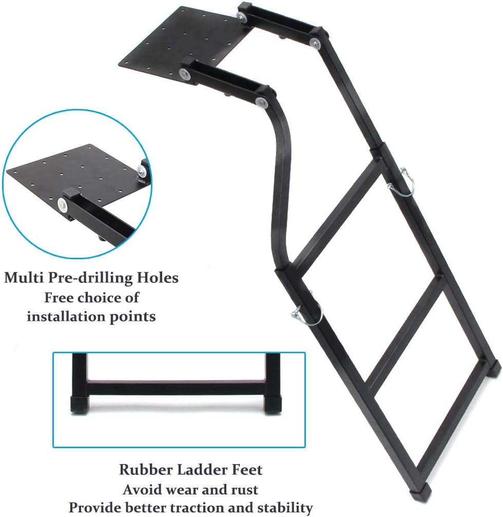 Universal Extension Step Ladder with Stainless Steel Screws Pack of 2 T455