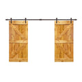 84 x 84 Colonial Maple Barn Door with Hardware Kit R937028