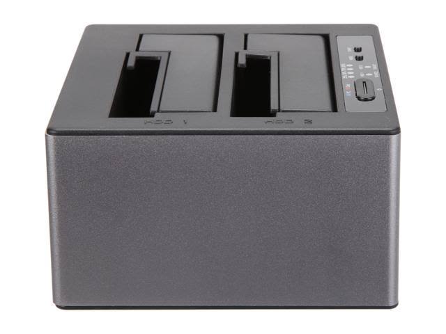 External Hard Drive Docking Station with USB 3.1 Type-C L127