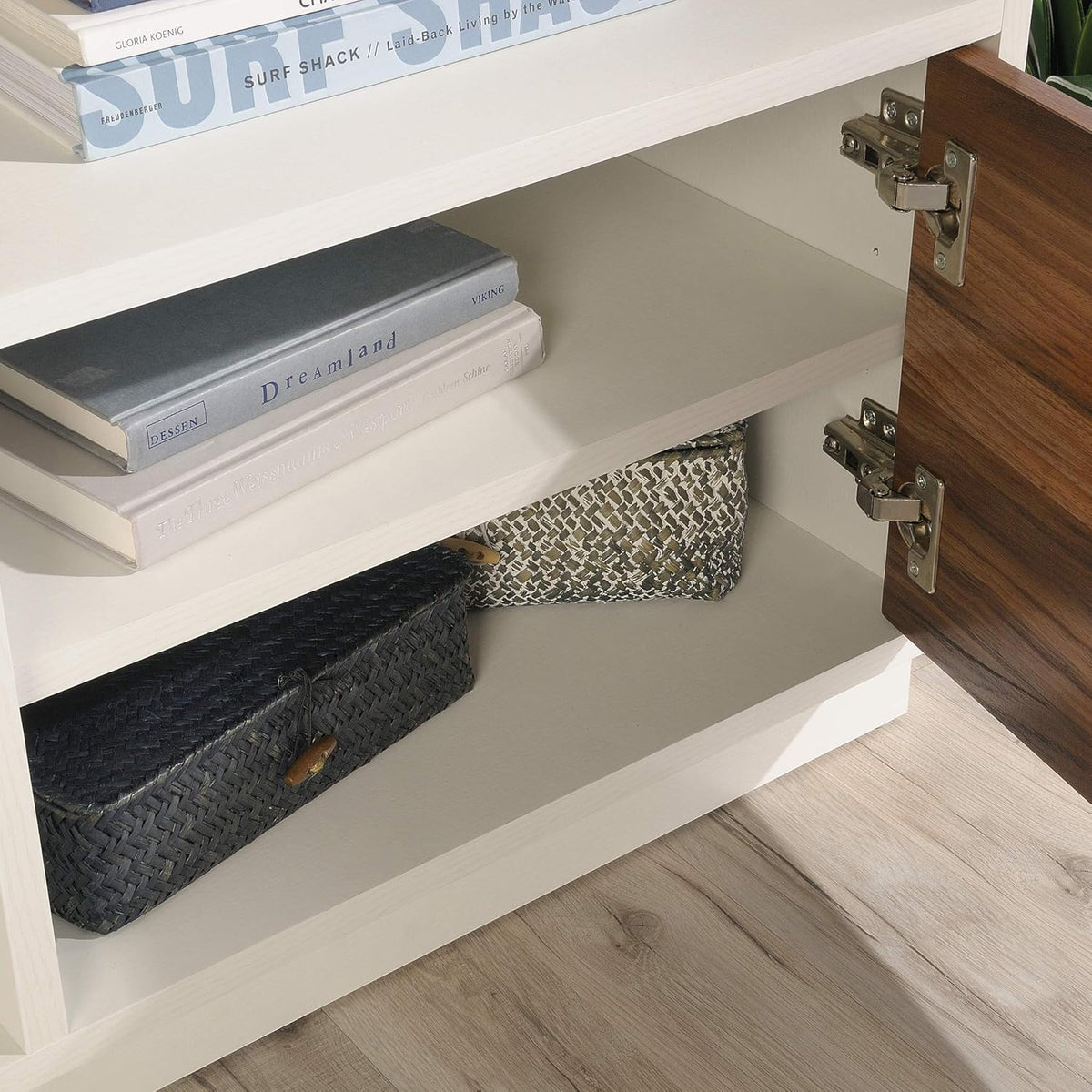 Pearl Oak Finish Credenza M500879