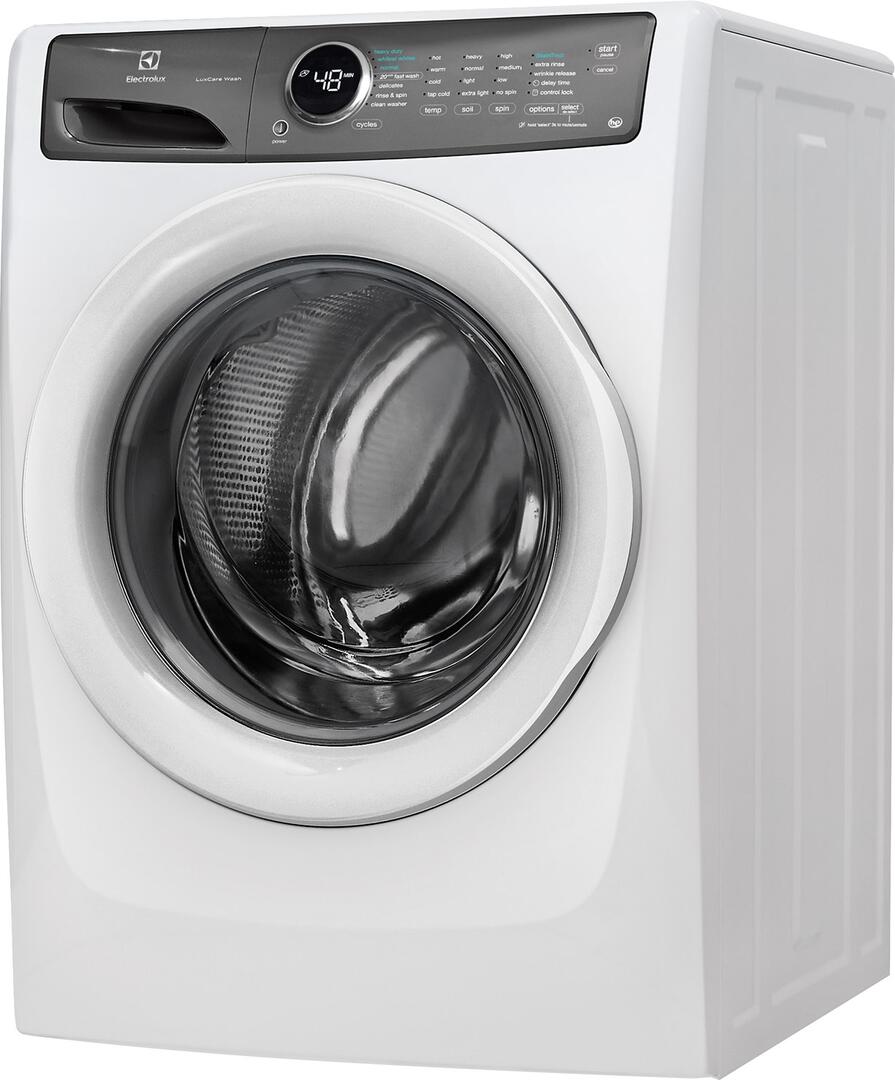 27" Front Load Washer with 4.3 cu. ft. Capacity in White J108