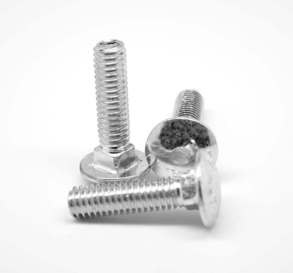 5/8x22-11 x 6 1/2x226x22THD Coarse Thread A307 Grade A Carriage Bolt Low Carbon Steel Zinc Plated R822437