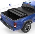 Soft Tri-fold Truck Bed Tonneau Cover with Track Rail System E470