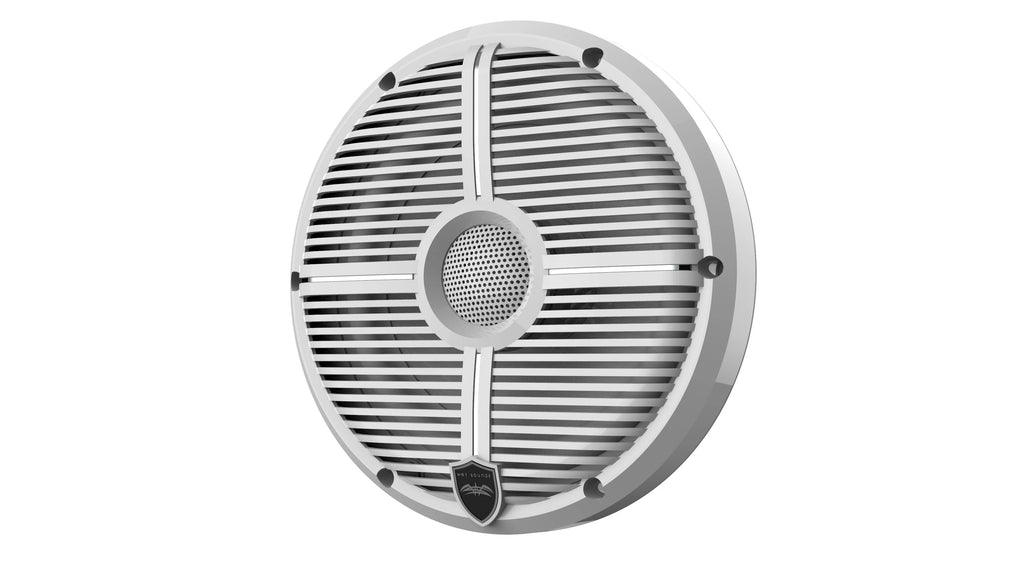 Marine Stereo With 1 Pair of 6.5" White Grill Marine Speakers W741059