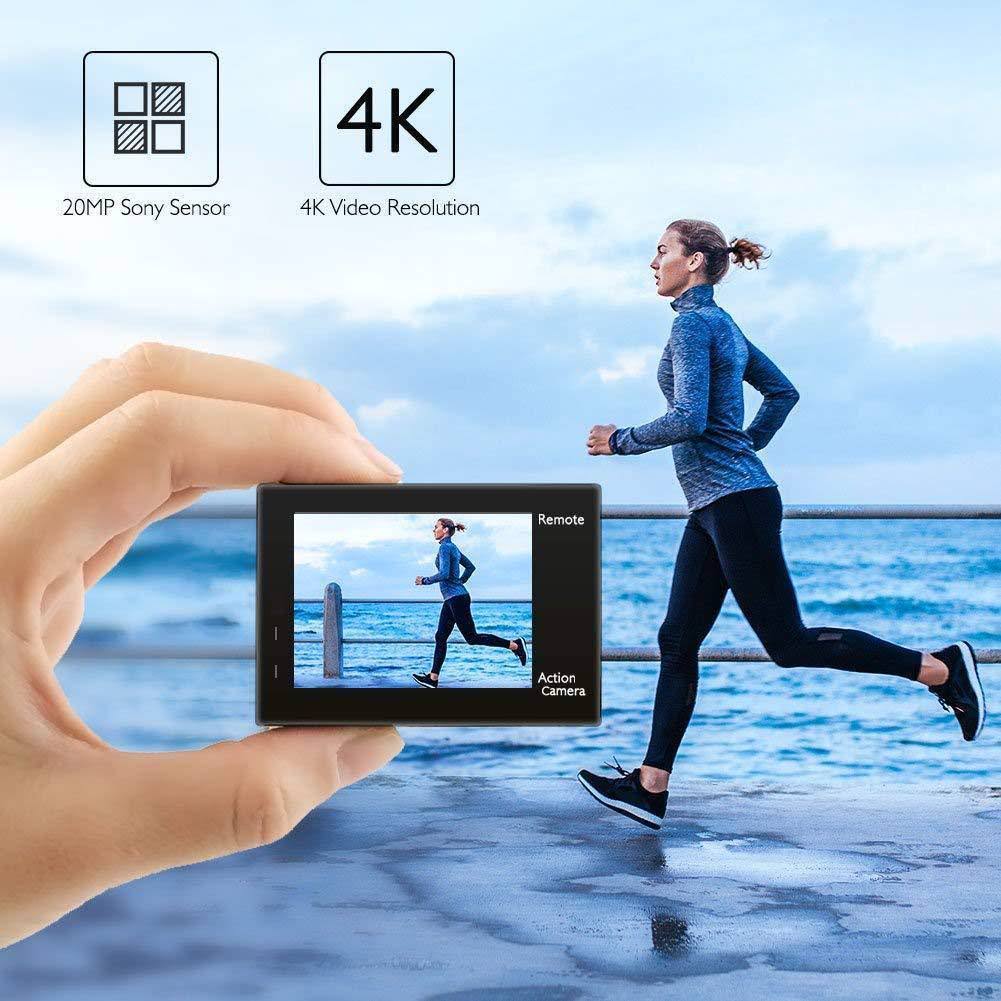 4K 20MP WiFi Action Camera with EIS X9156