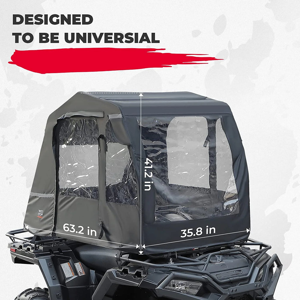 Black ATV Cab Enclosure Cover Z106308