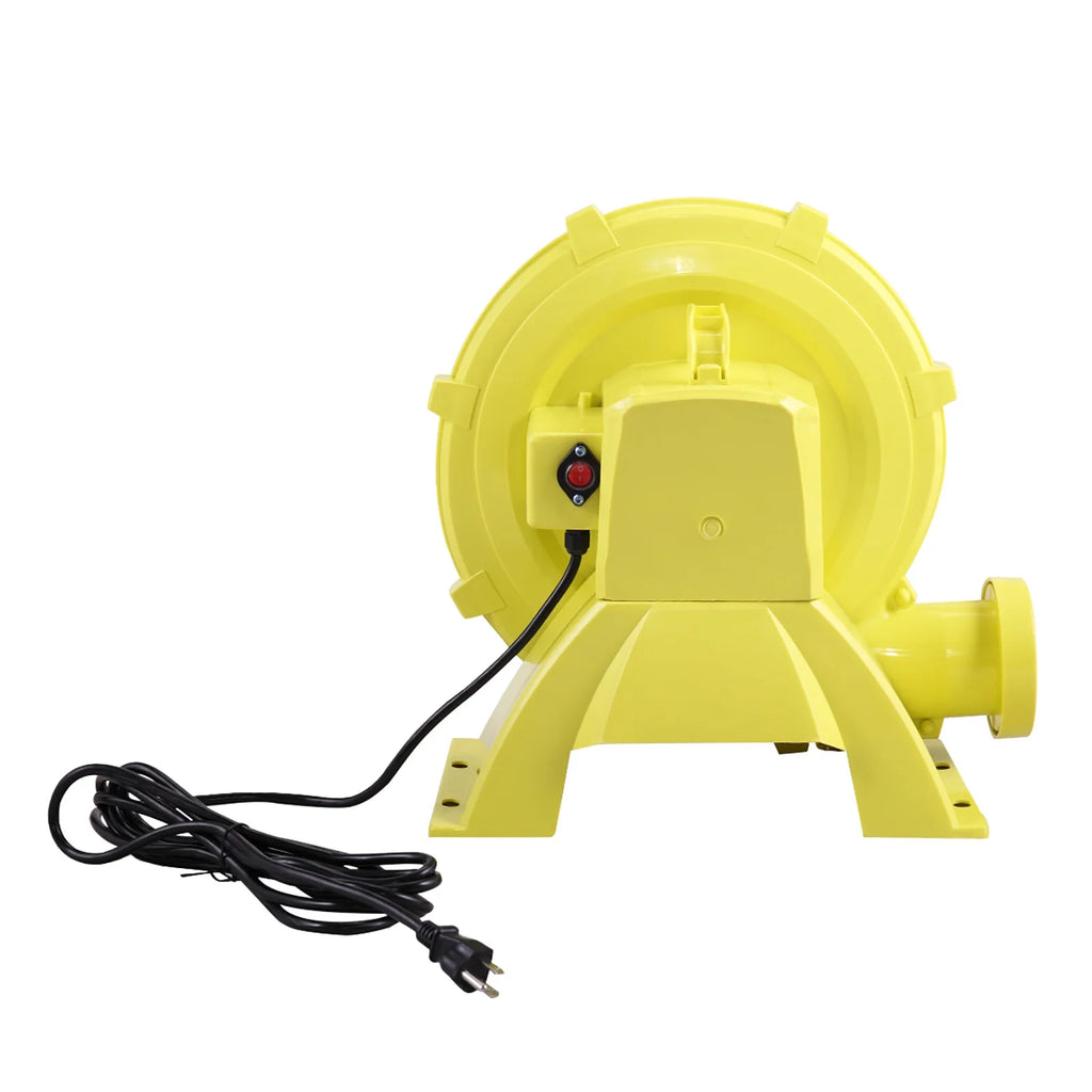 950W Electric Air Blower for Inflatable House, Yellow and Green T866