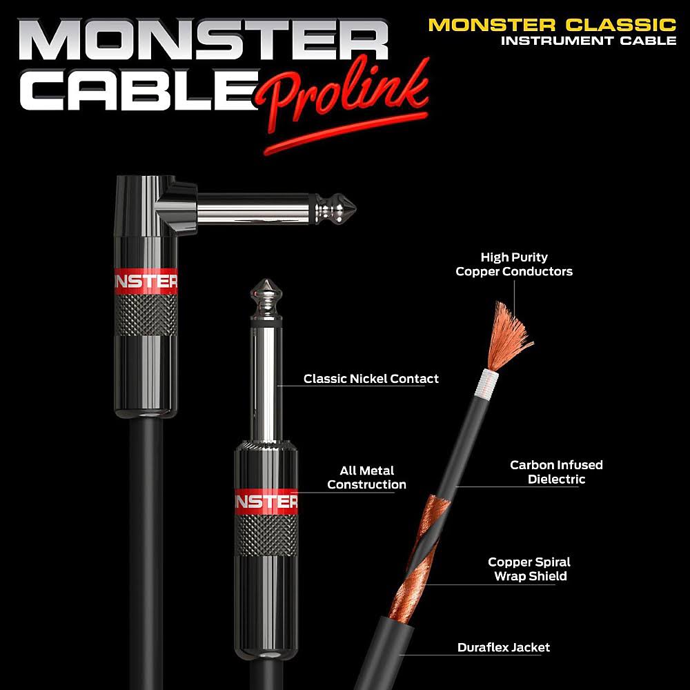 Monster Classic Instrument Cable - 12ft. R12283