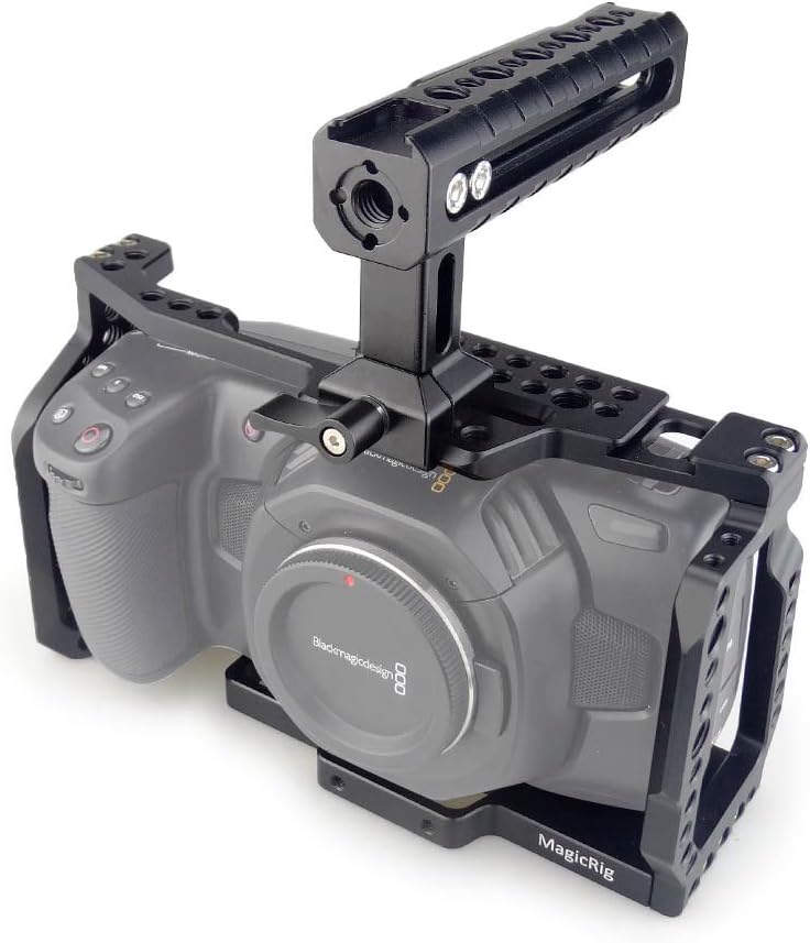 Camera Cage with NATO Handle for Blackmagic Design Pocket Cinema Camera 4K /6K Z68857