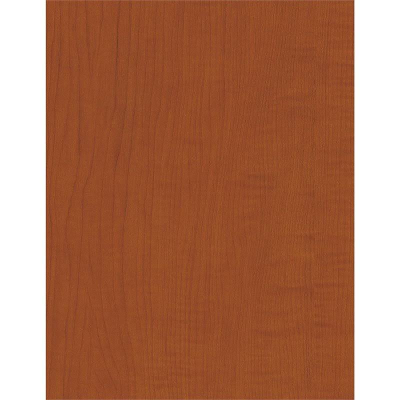 5 Shelf Bookcase with Doors in Auburn Maple J851