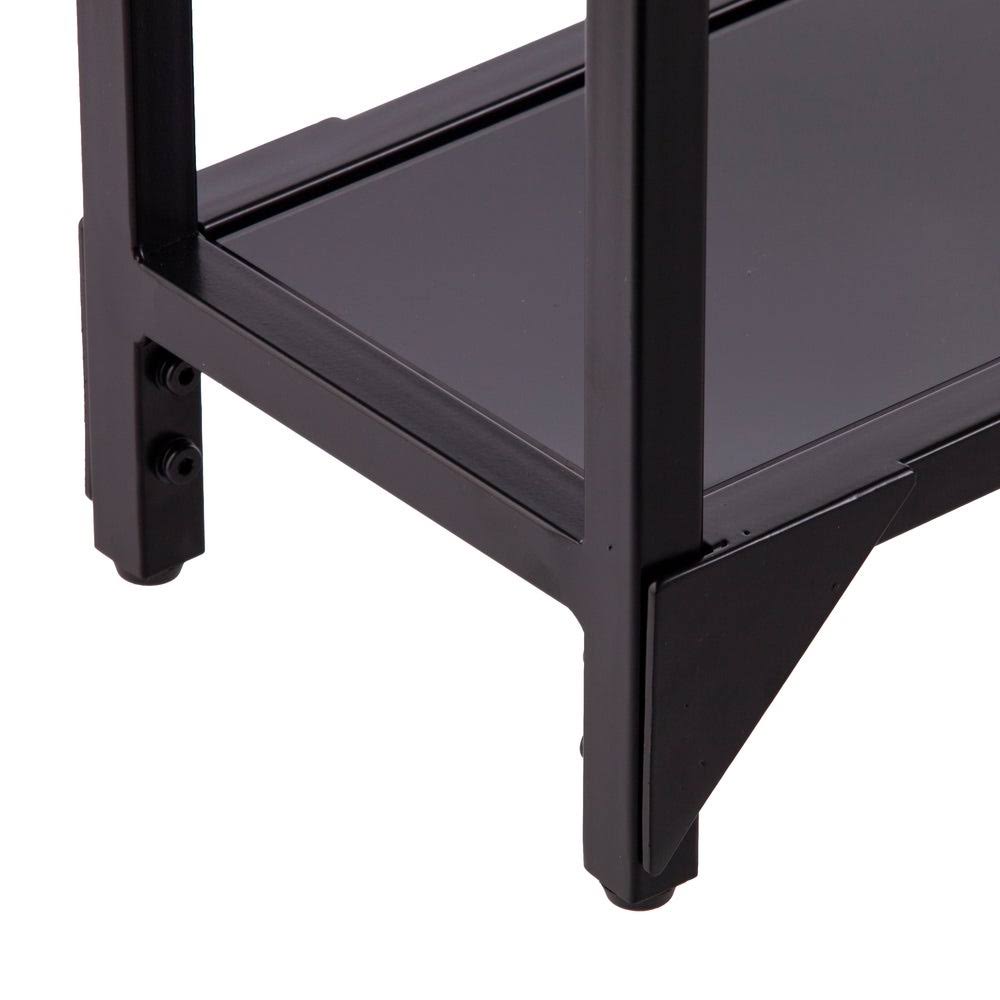 Black Narrow Metal Console Table O749046
