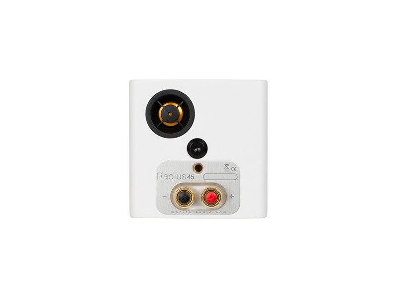 White Micro-Satellite Speakers Pair H77194