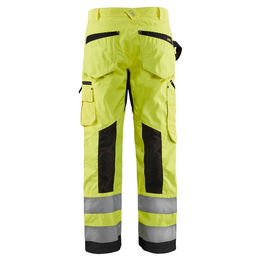 Hi-Vis Rip Stop Pant 32 28 Yellow / Black N6516