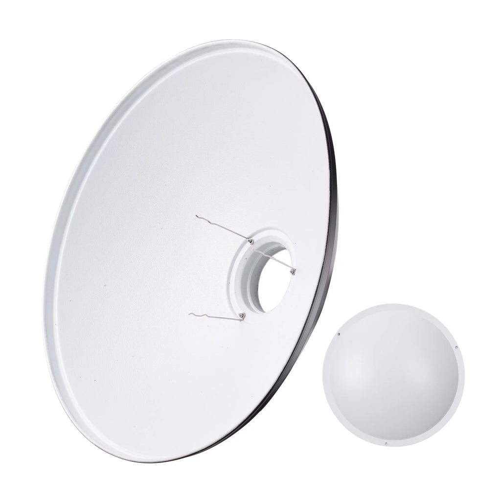 22 Inch Beauty Dish Reflector Diffuser with Honeycomb Soft Cloth for Bowens Mount R323
