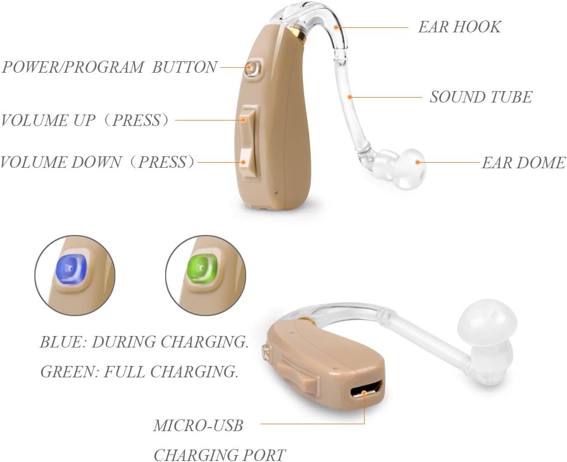 Small Size Rechargeable Digital Hearing Aid S75411