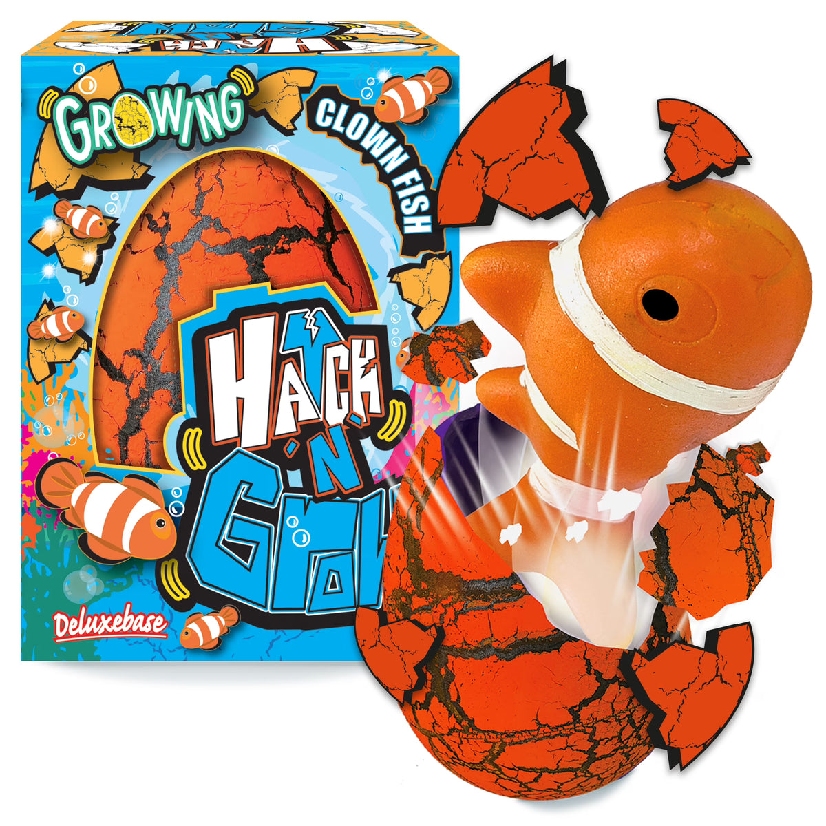 Hatching Eggs with Growing Fish Toy D477