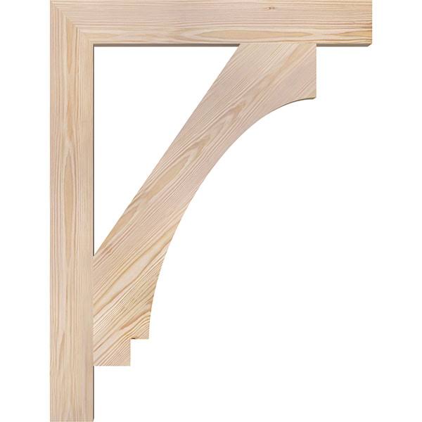 Douglas Fir Imperial Block Smooth Bracket Q36351